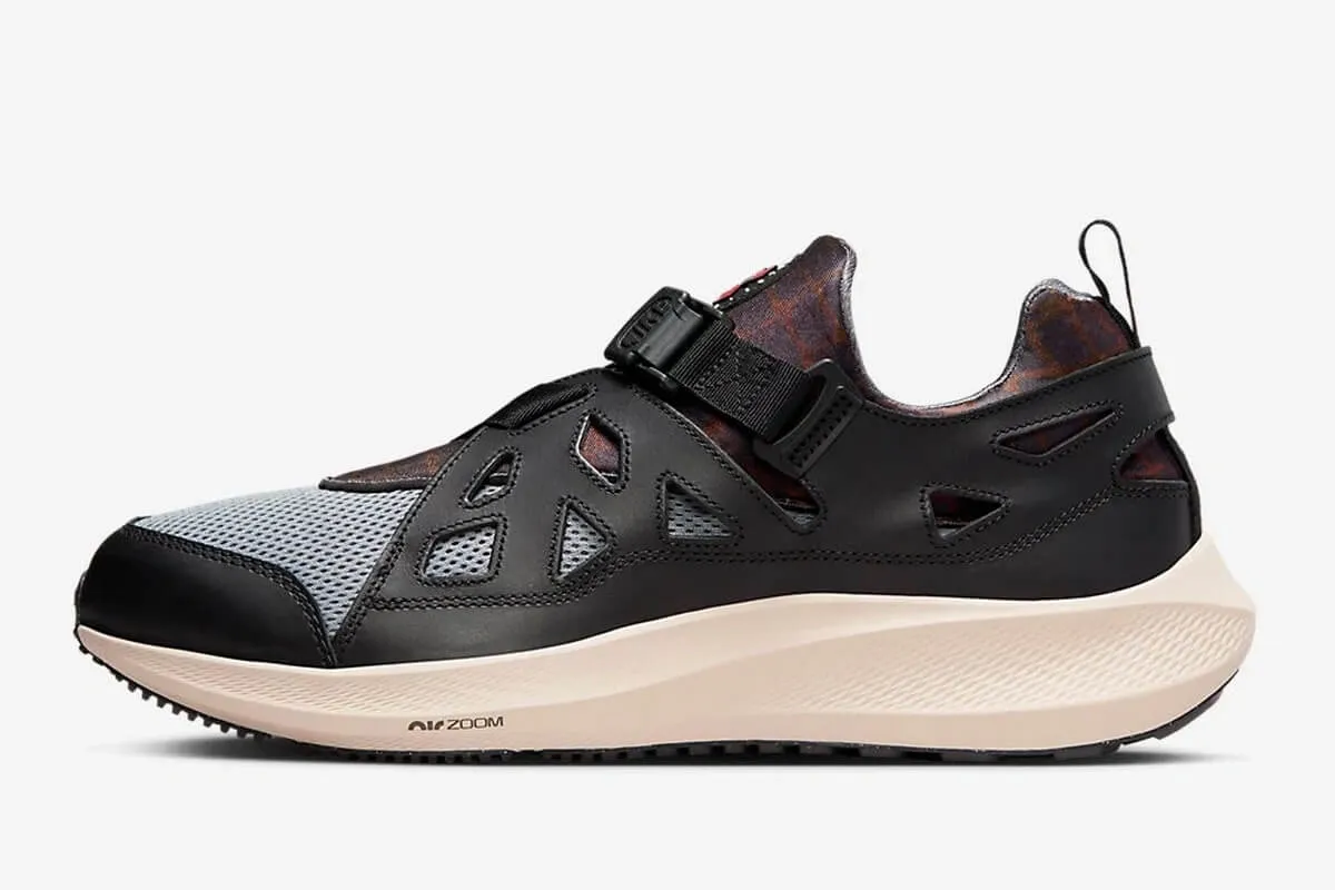 Nike x Patta Air Huarache Plus Black/Cool Grey & Saffron Quartz
